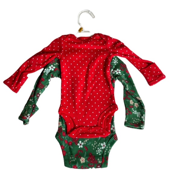 Carter's Christmas Bodysuits - Picture 2 of 5